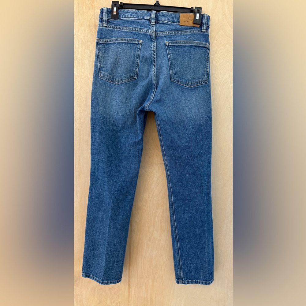 Ralph Lauren Women’s Straight Blue Jeans - Picture 6 of 14